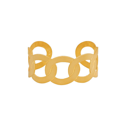 Cuff Calado Eslabon Mediano