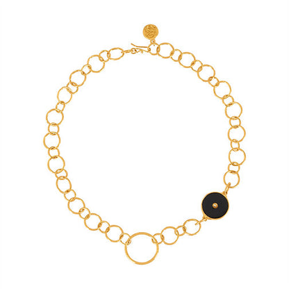 Collar Basil Pigmento Negro