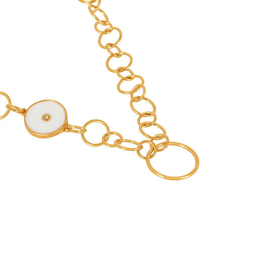 Collar Basil Pigmento Blanco
