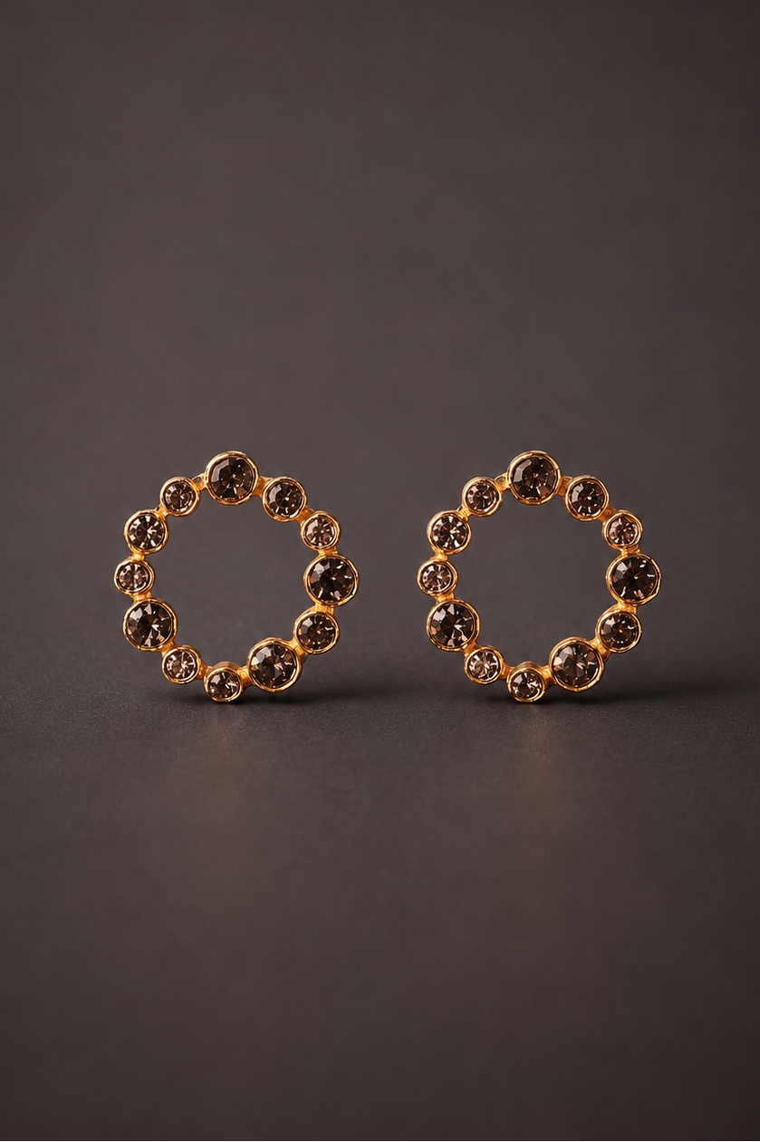 Gaynor 1-Circle Earrings