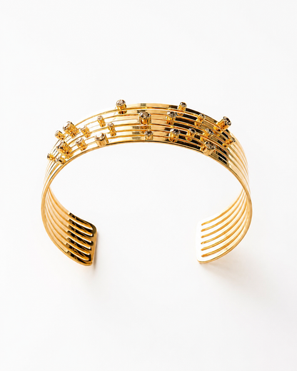 Choker Buril Cristales