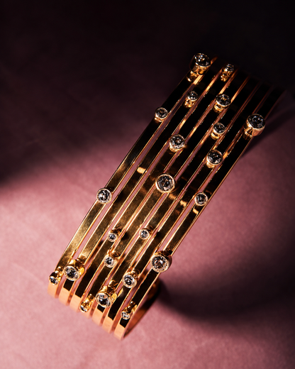 Choker Buril Cristales
