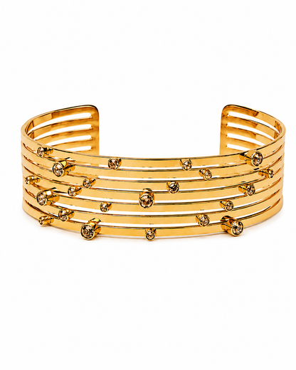 Choker Buril Cristales