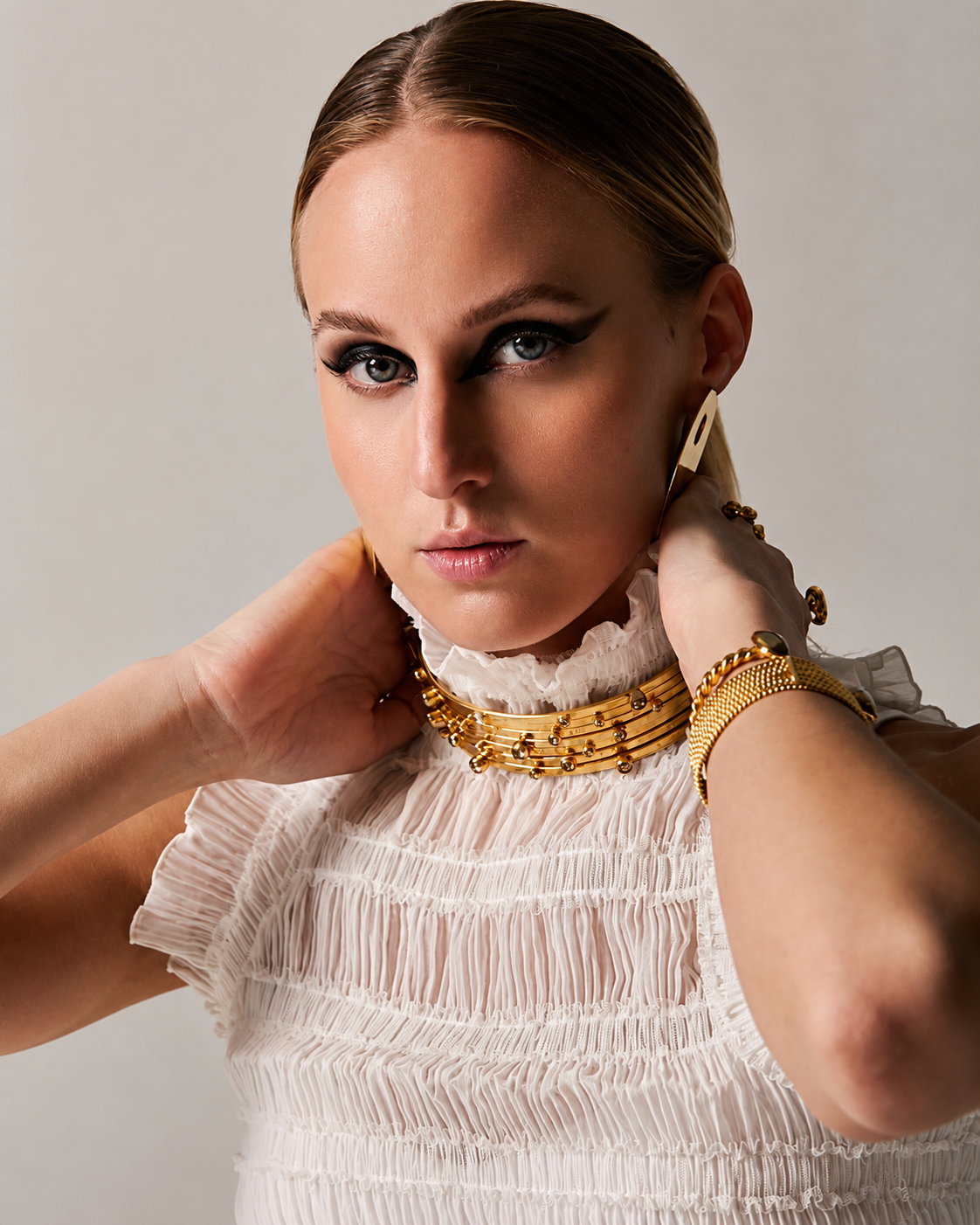 Choker Buril Cristales