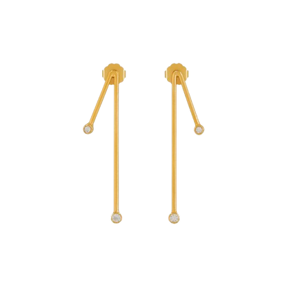 Aretes Swan Fijos