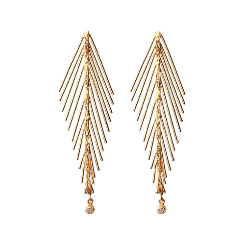 Aretes Limbo con Cristal