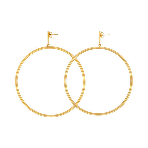 Aretes Milan Medianos Pulidos